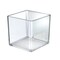 Azar Displays 6'' Deluxe Clear Acrylic Square Cube Bin for Counter, 2PK 556306-GS-2PK - alternate 2